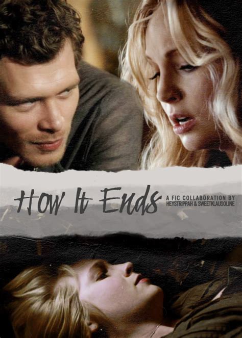 Klaus and Caroline have carried on a tentative friendship and then a budding romance meeting every few years across various countries spanning the course. . Caroline and klaus fanfiction